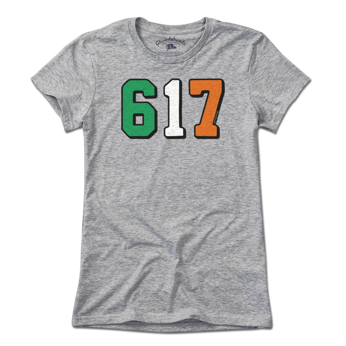 Boston 617 Irish Flag T-Shirt