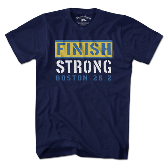 Finish Strong Boston 26.2 T-Shirt