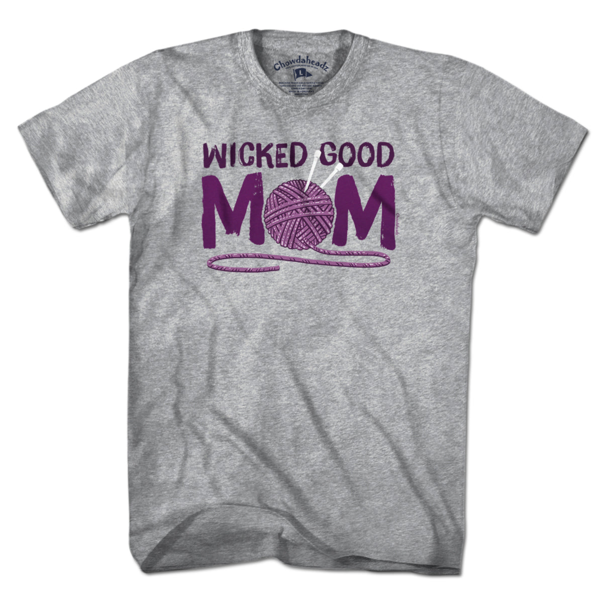 Wicked Good Mom Yarn T-Shirt
