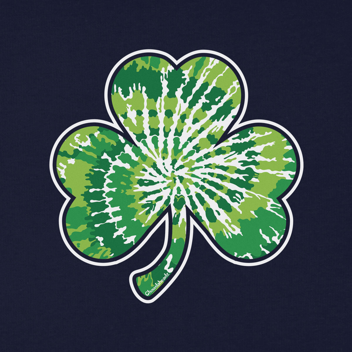 Shamrock Tie Dye T-Shirt Style001