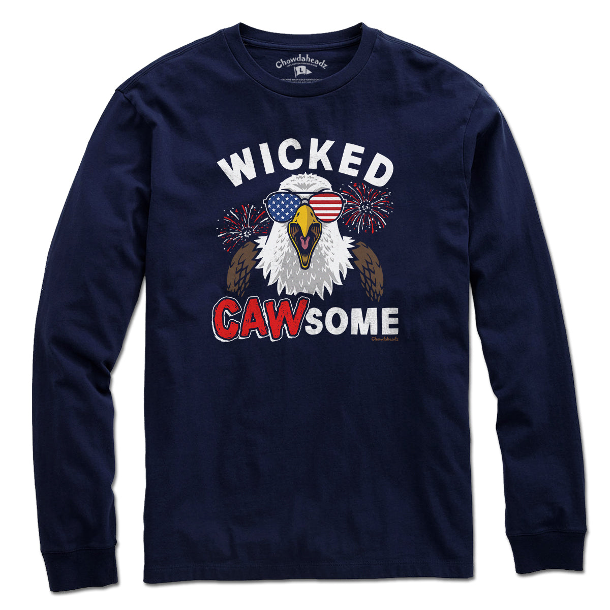 Wicked CAWsome Bald Eagle T-Shirt