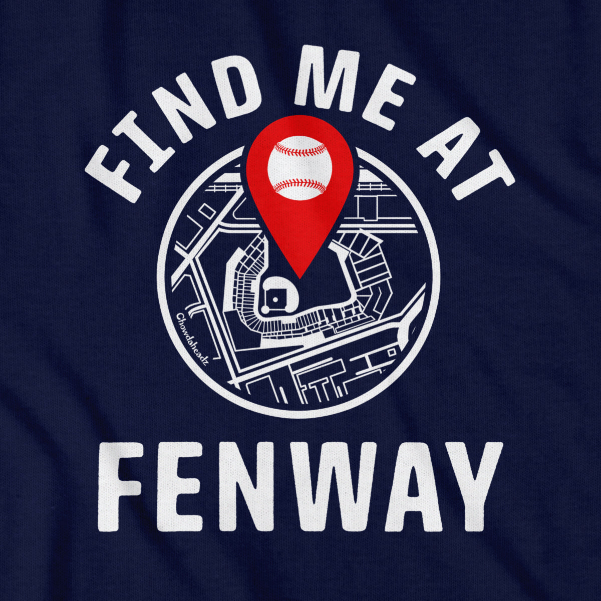 Find Me At Fenway Youth T-Shirt