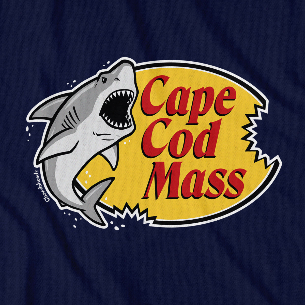 Cape Cod Mass Shark Logo Youth T-Shirt