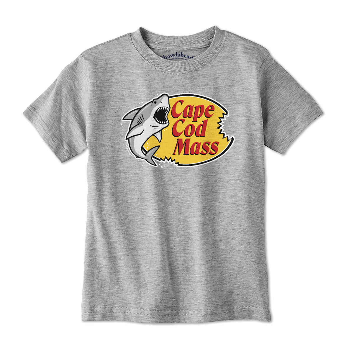 Cape Cod Mass Shark Logo Youth T-Shirt