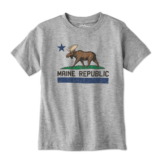 Maine Republic Moose Youth T-Shirt