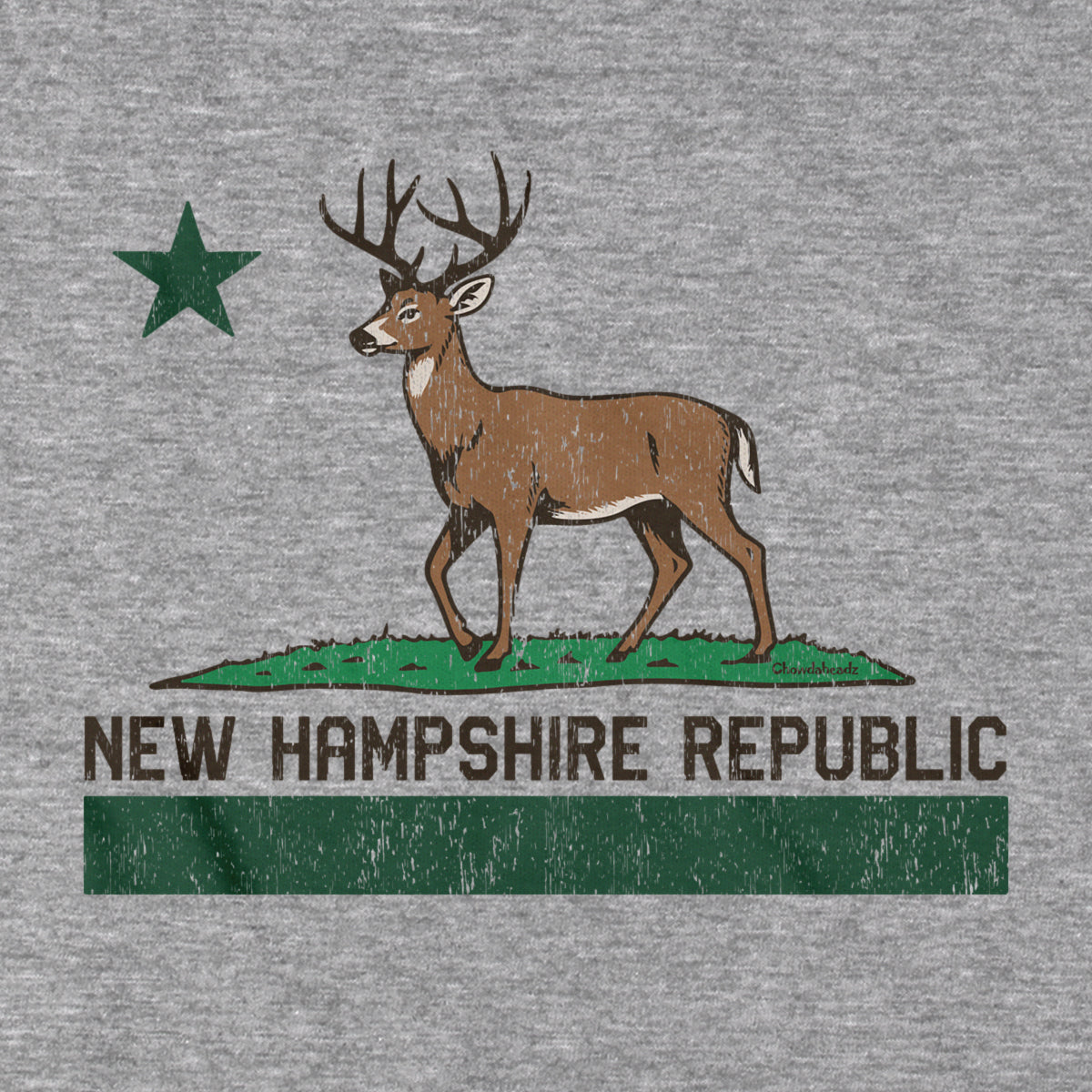 New Hampshire Republic Deer T-Shirt