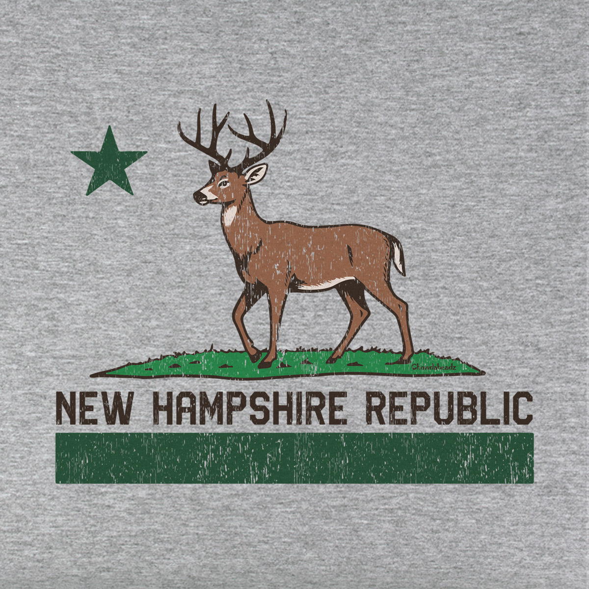 New Hampshire Republic Deer Youth T-Shirt