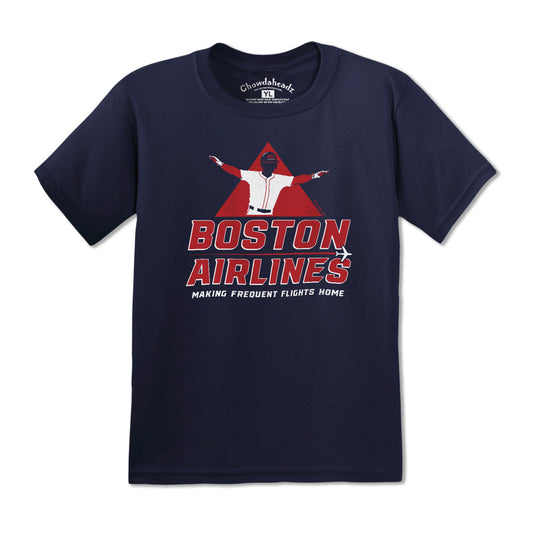 Boston Airlines Baseball Youth T-Shirt