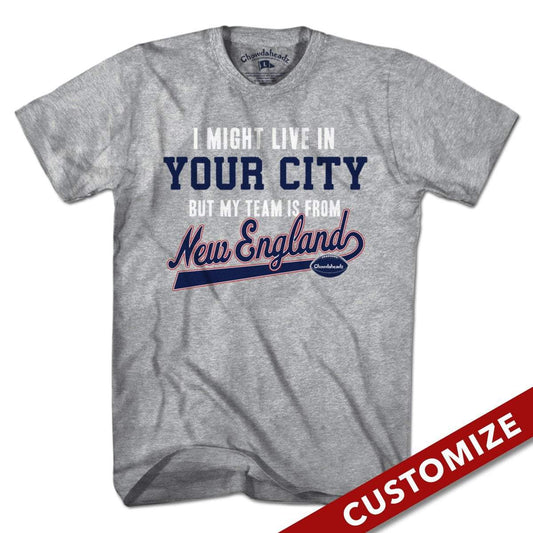 My Football Team Is In New England T-Shirt