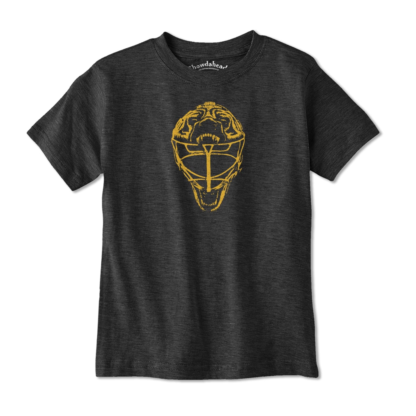 Boston Vintage Goalie Mask Youth T-Shirt