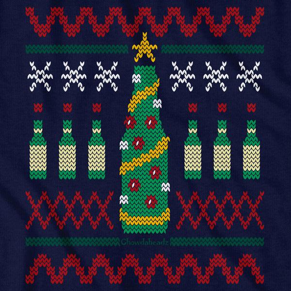 Beer Tree Ugly Holiday Sweater T-Shirt