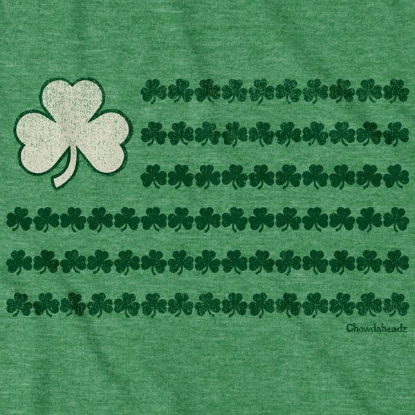 Irish Nation Shamrock Flag T-Shirt