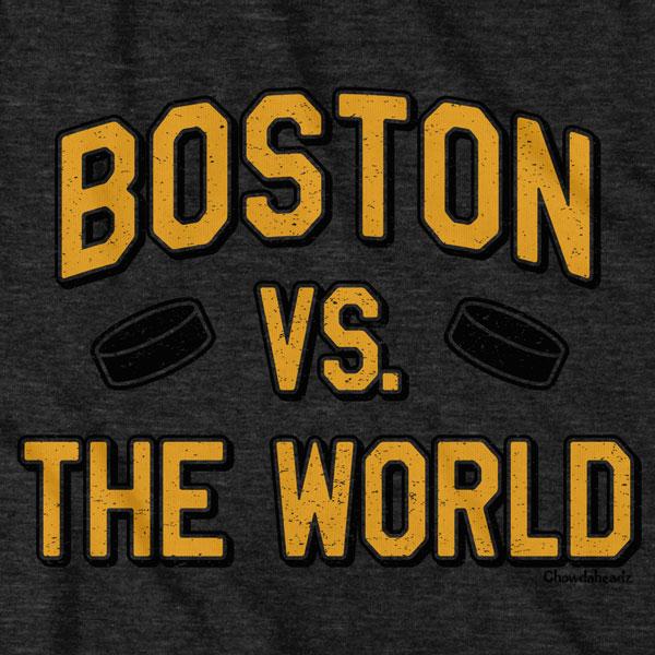 Boston vs The World Hockey T-Shirt