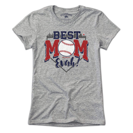 Best Mom Evah Baseball T-Shirt