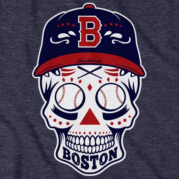 Boston Baseball Dead Head T-Shirt