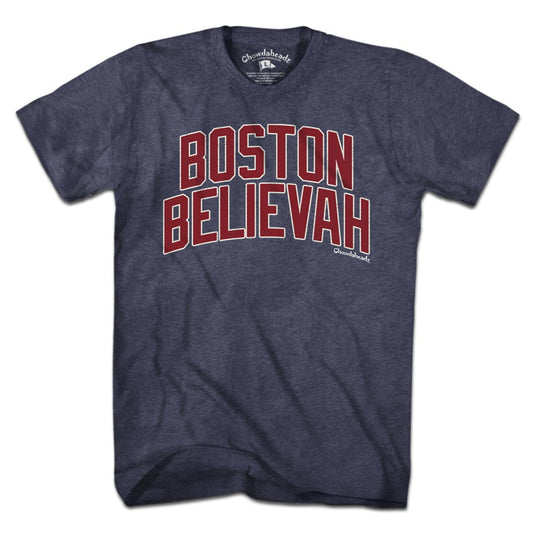 Boston Believah Baseball T-Shirt
