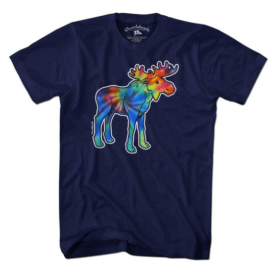 Tie Dye Moose T-shirt