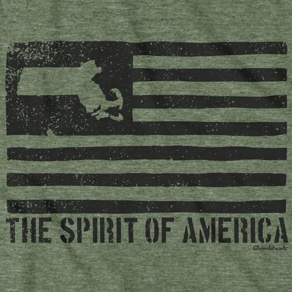 Mass American Black Flag T-Shirt