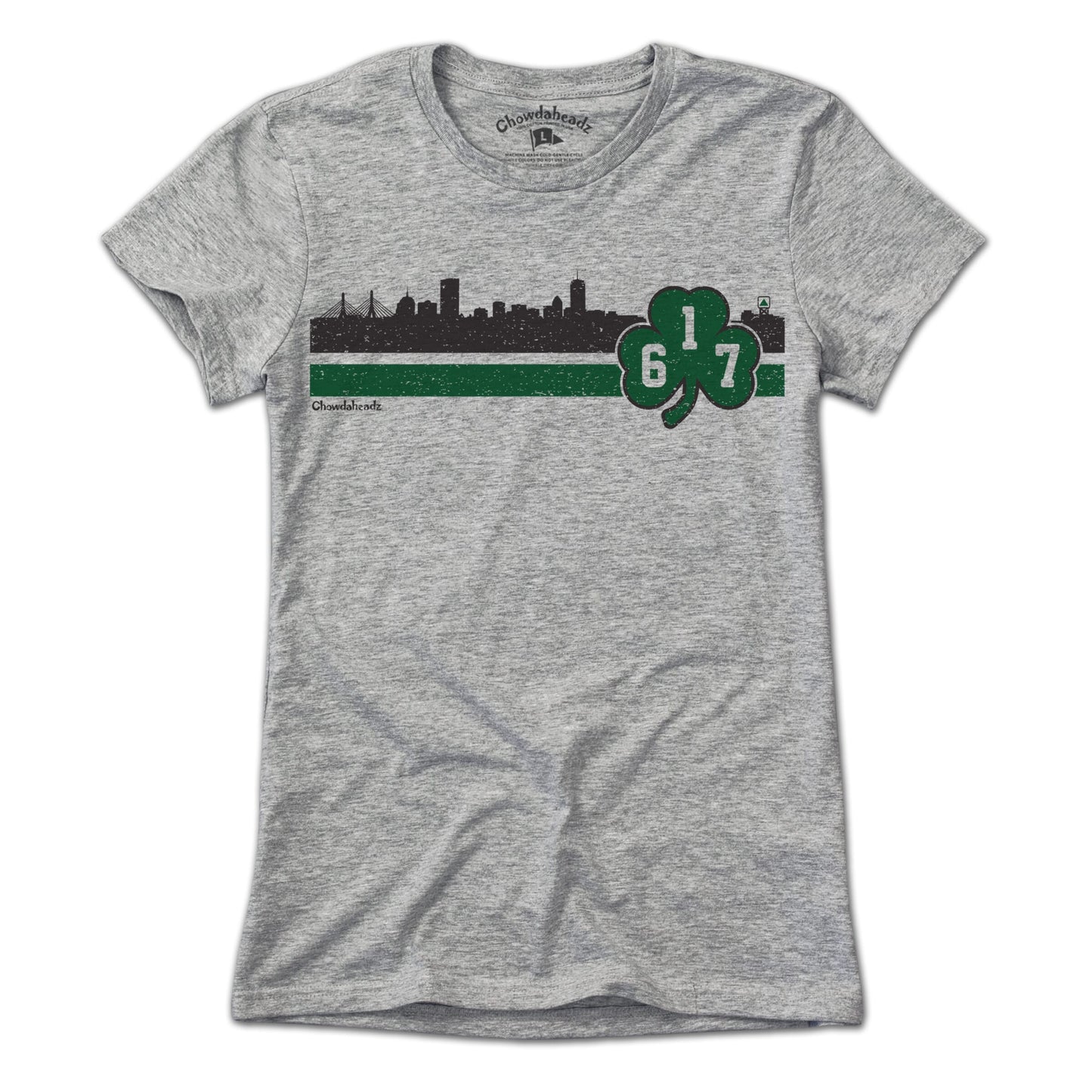 Boston 617 Shamrock Sideline T-Shirt