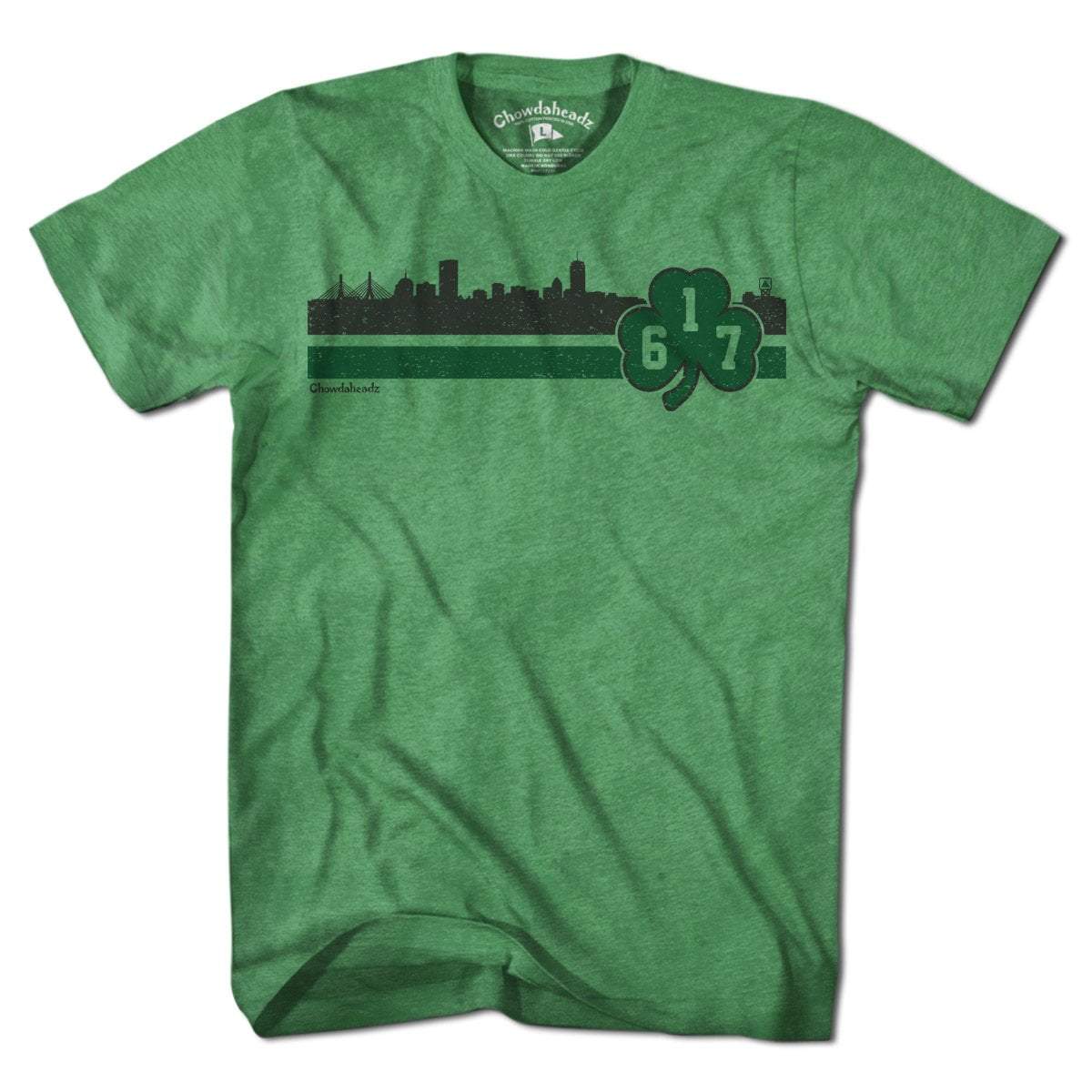 Boston 617 Shamrock Sideline T-Shirt
