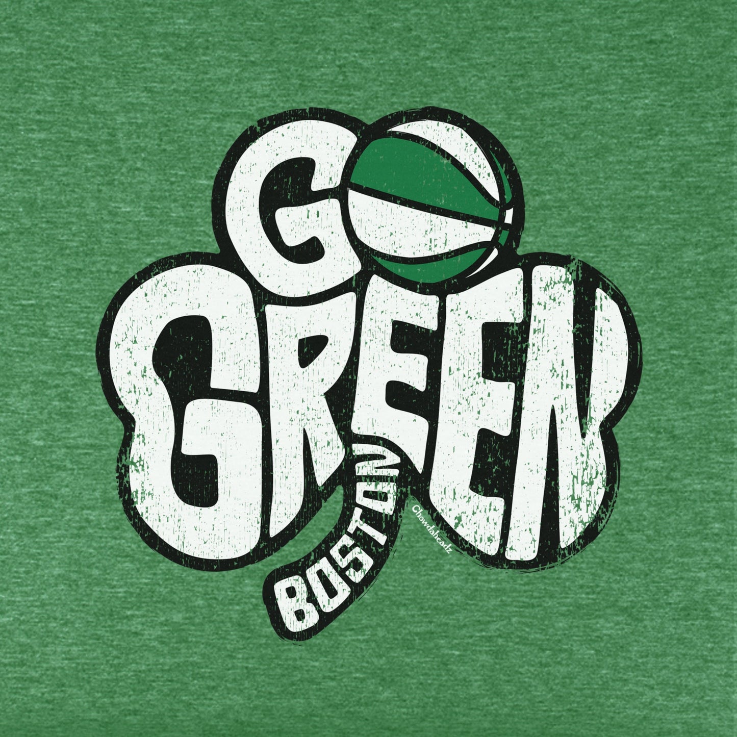 Go Green Boston Shamrock Youth T-shirt