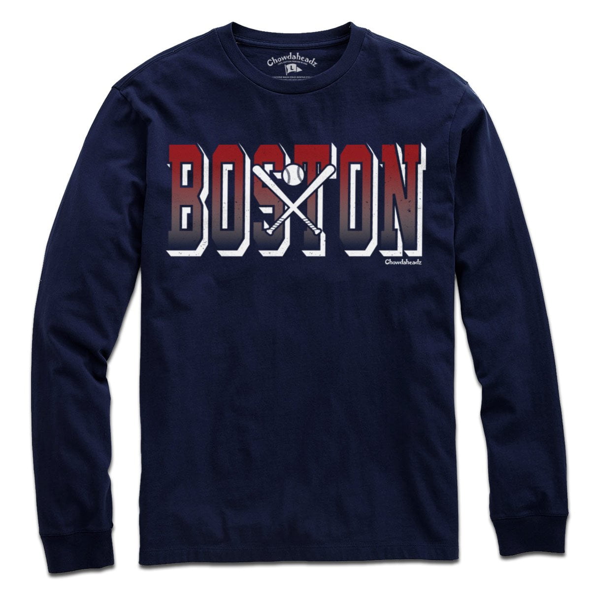 Tall Block Boston Baseball T-Shirt