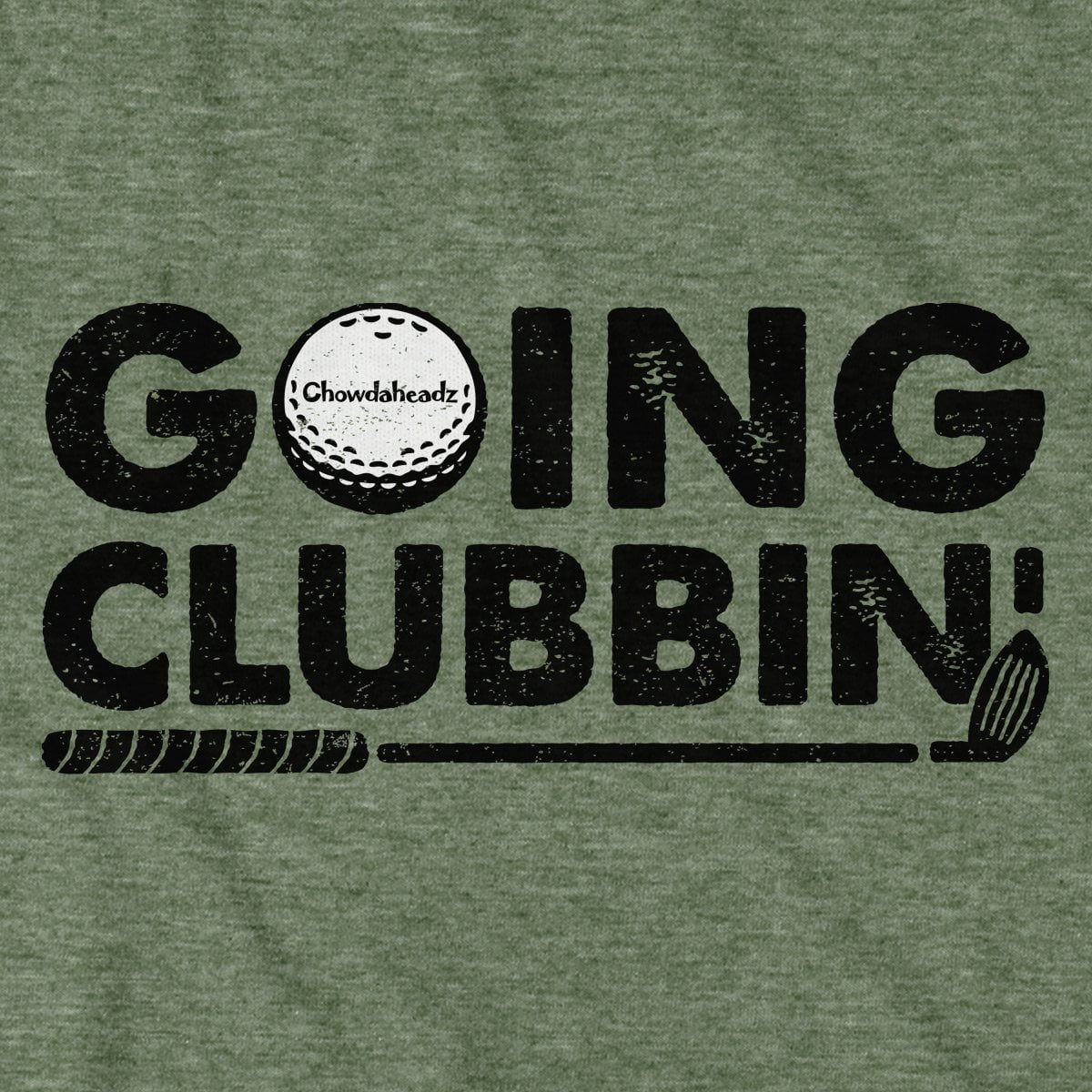 Going Clubbin' Golf T-Shirt