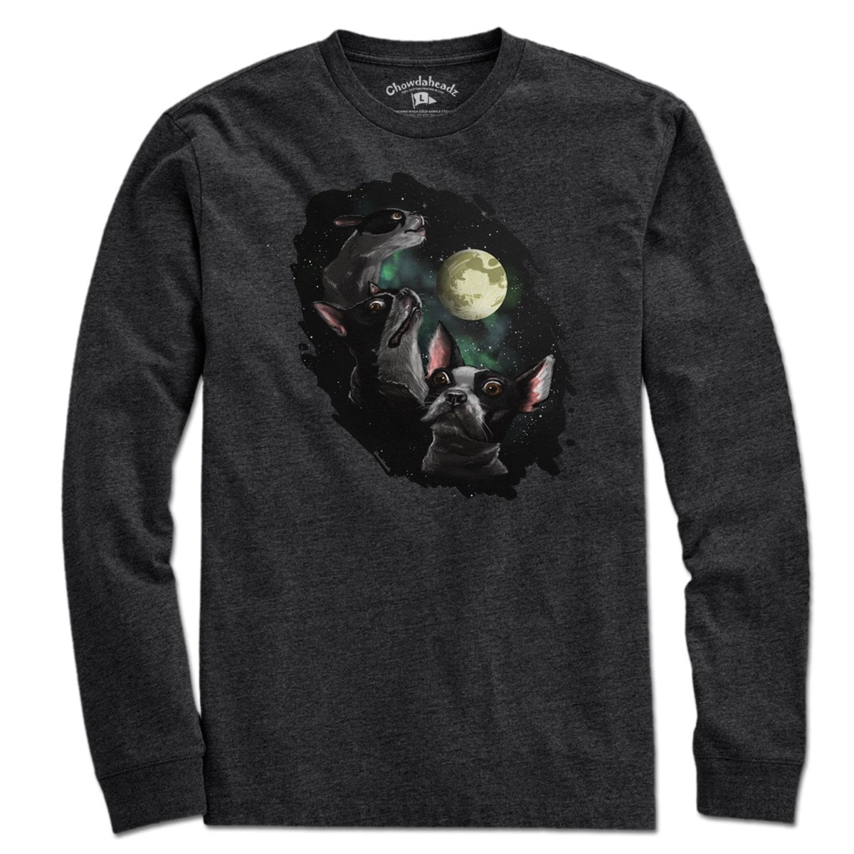 Three Terriers One Moon T-Shirt