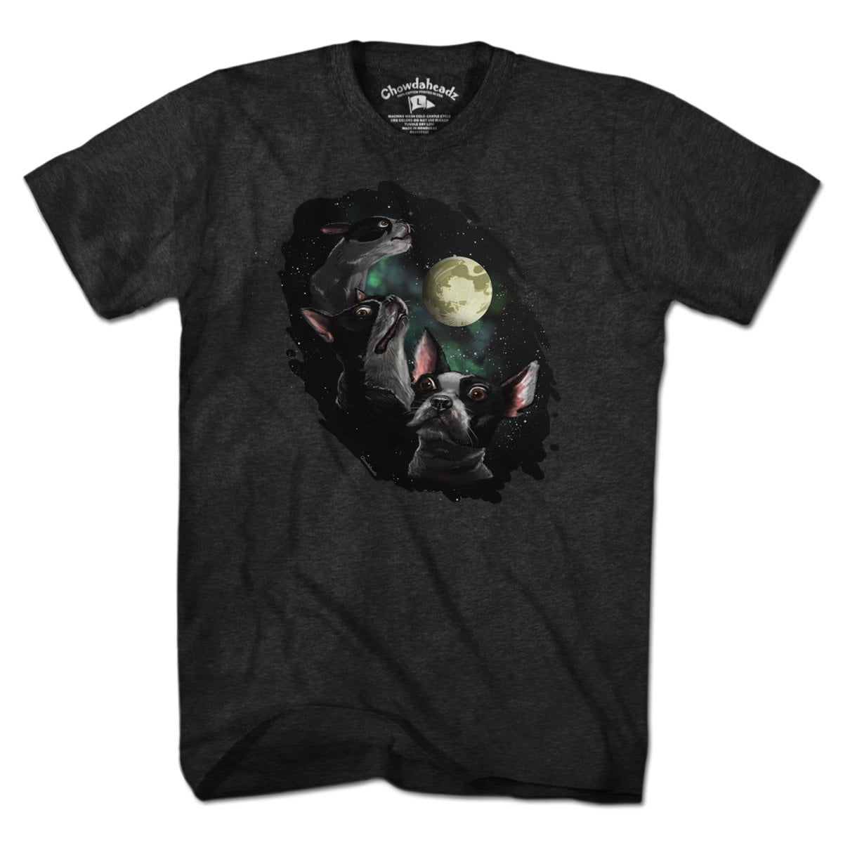 Three Terriers One Moon T-Shirt