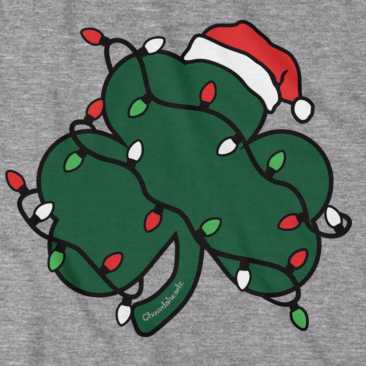 Shamrock Holiday Lights T-Shirt