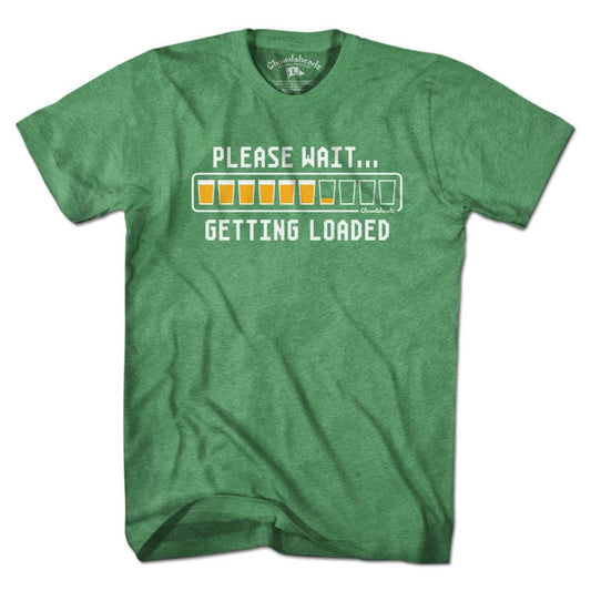 Please Wait Getting Loaded Progress Bar T-Shirt