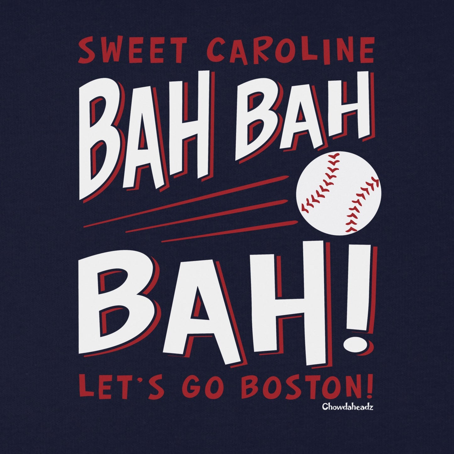 Sweet Caroline Bah Bah Bah Baseball Youth T-Shirt