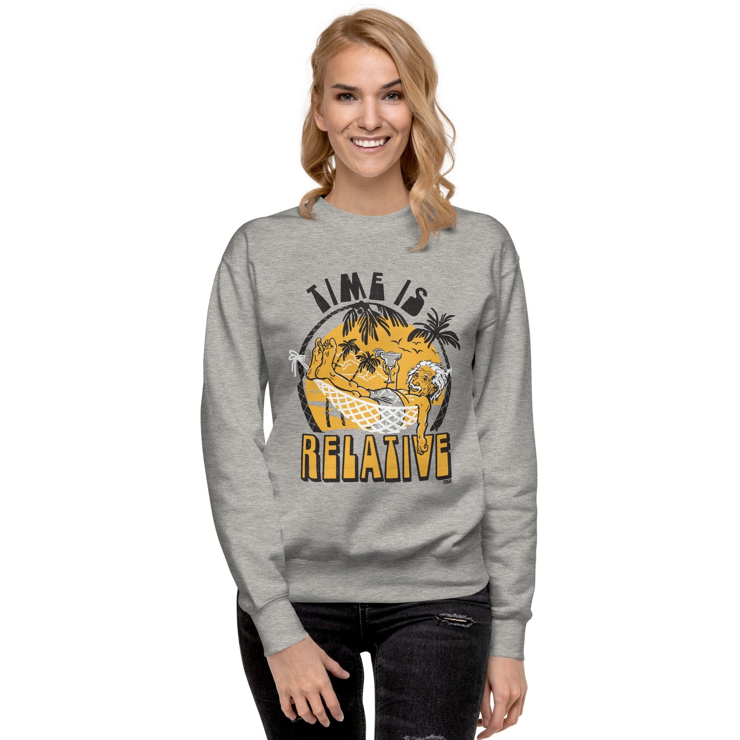 Time Is Relative Classic Fleece Sweatshirt
