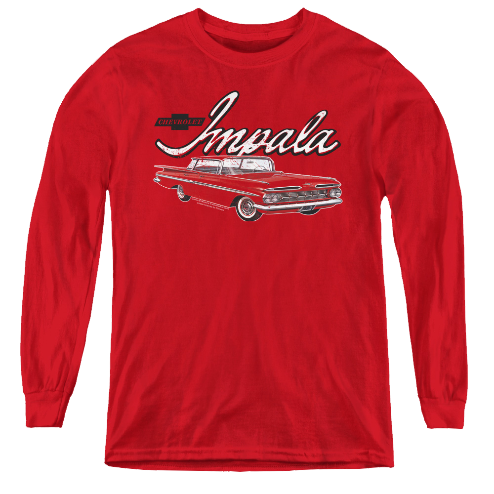 Chevrolet Classic Impala - Youth Long Sleeve T-Shirt