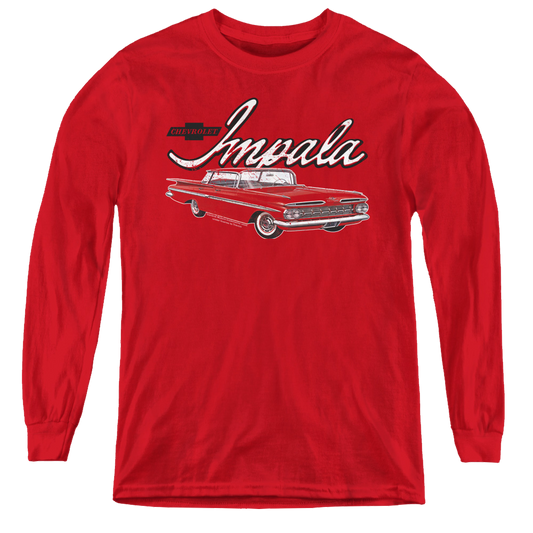 Chevrolet Classic Impala - Youth Long Sleeve T-Shirt