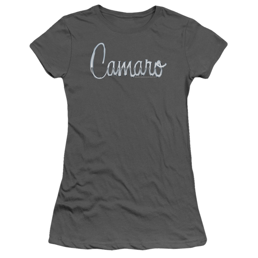 Chevrolet Classic Camaro Metal - Juniors T-Shirt