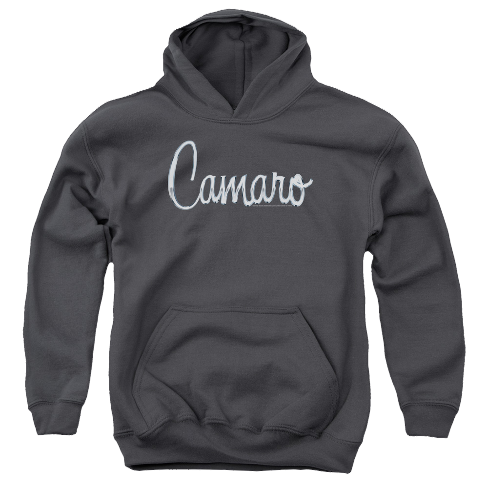 Chevrolet Classic Camaro Metal - Youth Hoodie (Ages 8-12)