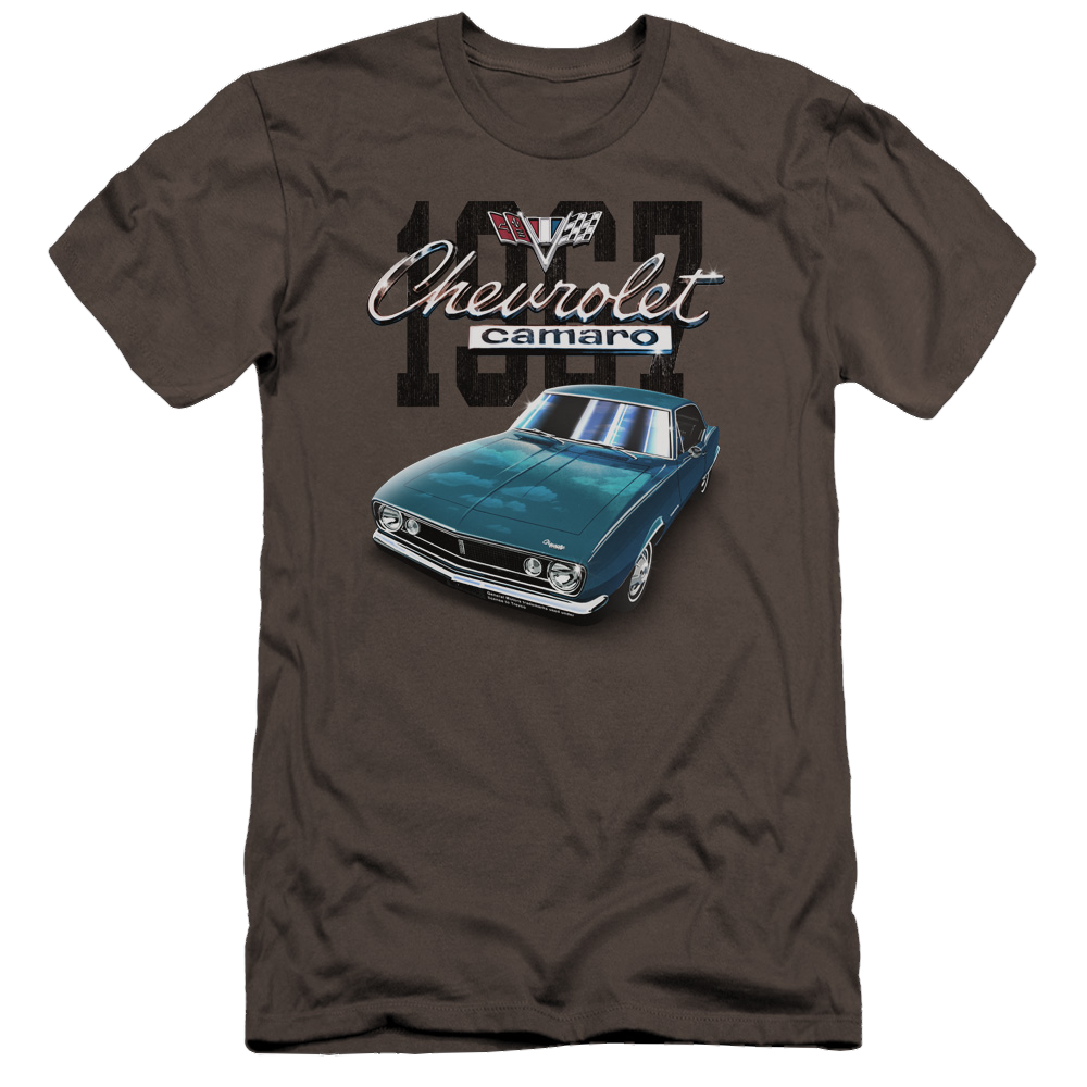 Chevrolet Classic Camaro - Men's Premium Slim Fit T-Shirt Style001