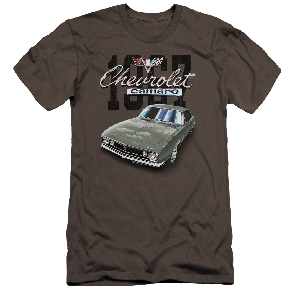 Chevrolet Classic Camaro - Men's Premium Slim Fit T-Shirt Style003