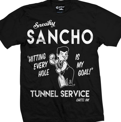 Sneaky Sancho Tunnel Service Men's T-Shirt