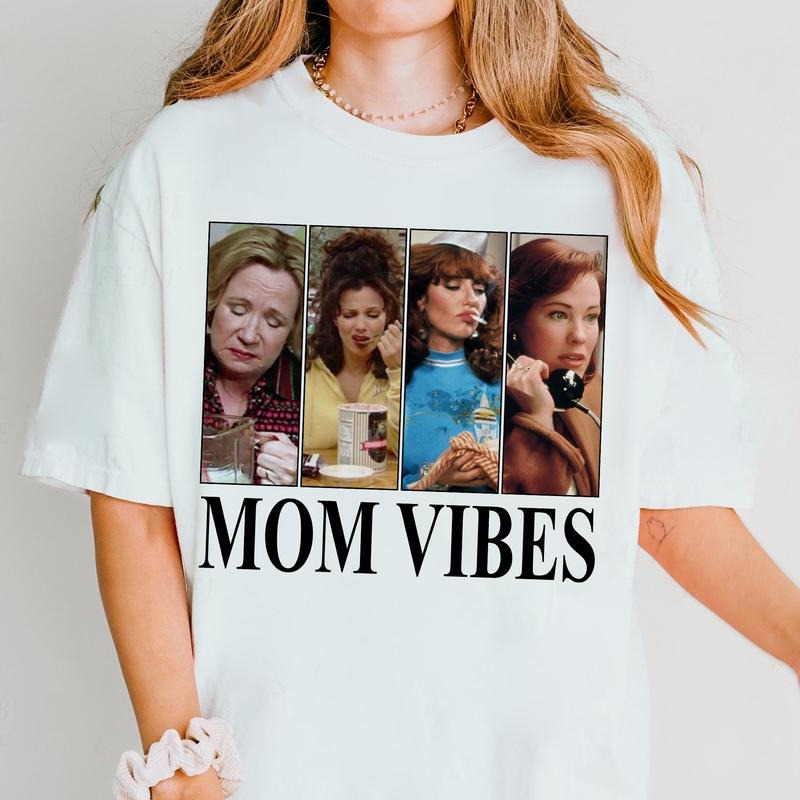 Cather1ne 0hara Shirt, Mom Vibes Shirt 70s Funny Show, Kitty Mom Vibes Shirt , Happy Mother's Day, Gift For Mom
