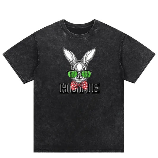 Color - Pop Bunny Graphic Tees: Multiple Hues for Trendy Americans