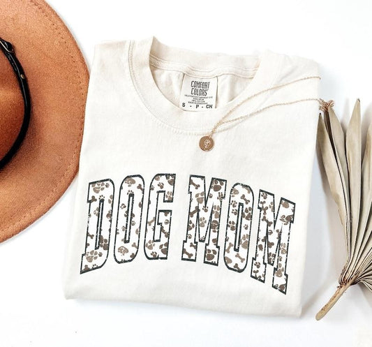 Comfort Colors Dog Mom Shirt, Dog Mom Gift, Dog Mama Tshirt, Mothers Day Gift for Dog Owner