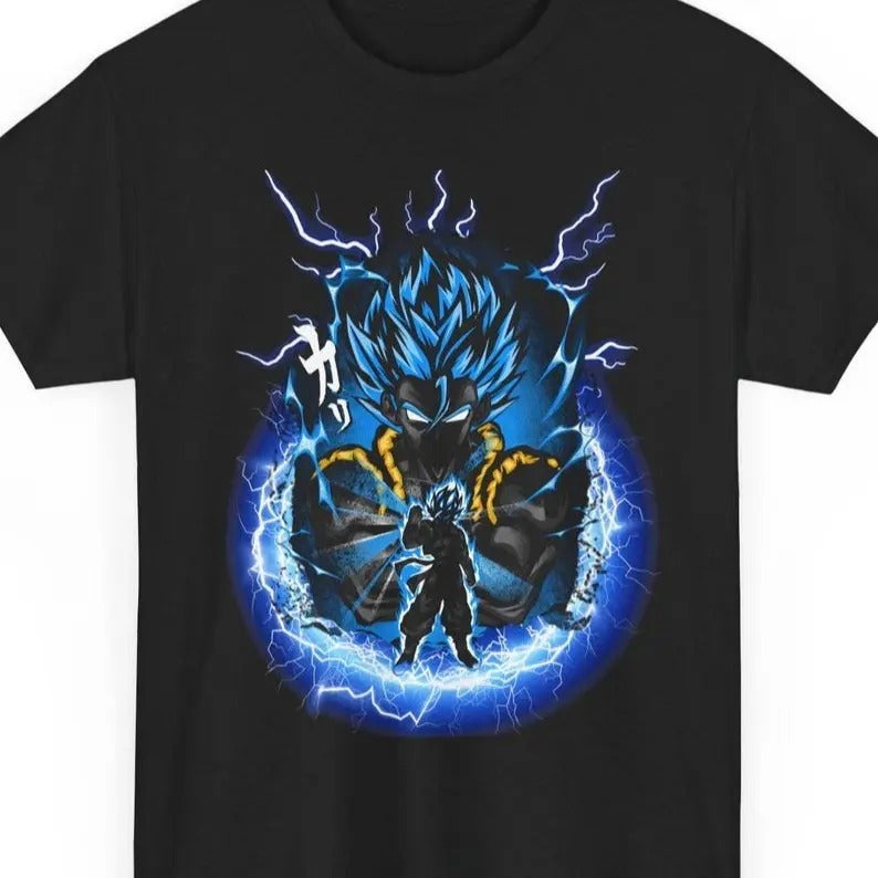Cool Dragon Ball Inspired Unisex Heavy Cotton Tee, Anime Gift, Gamer Apparel, Retro Shirt, Casual Wear, Birthday Present, Collectible