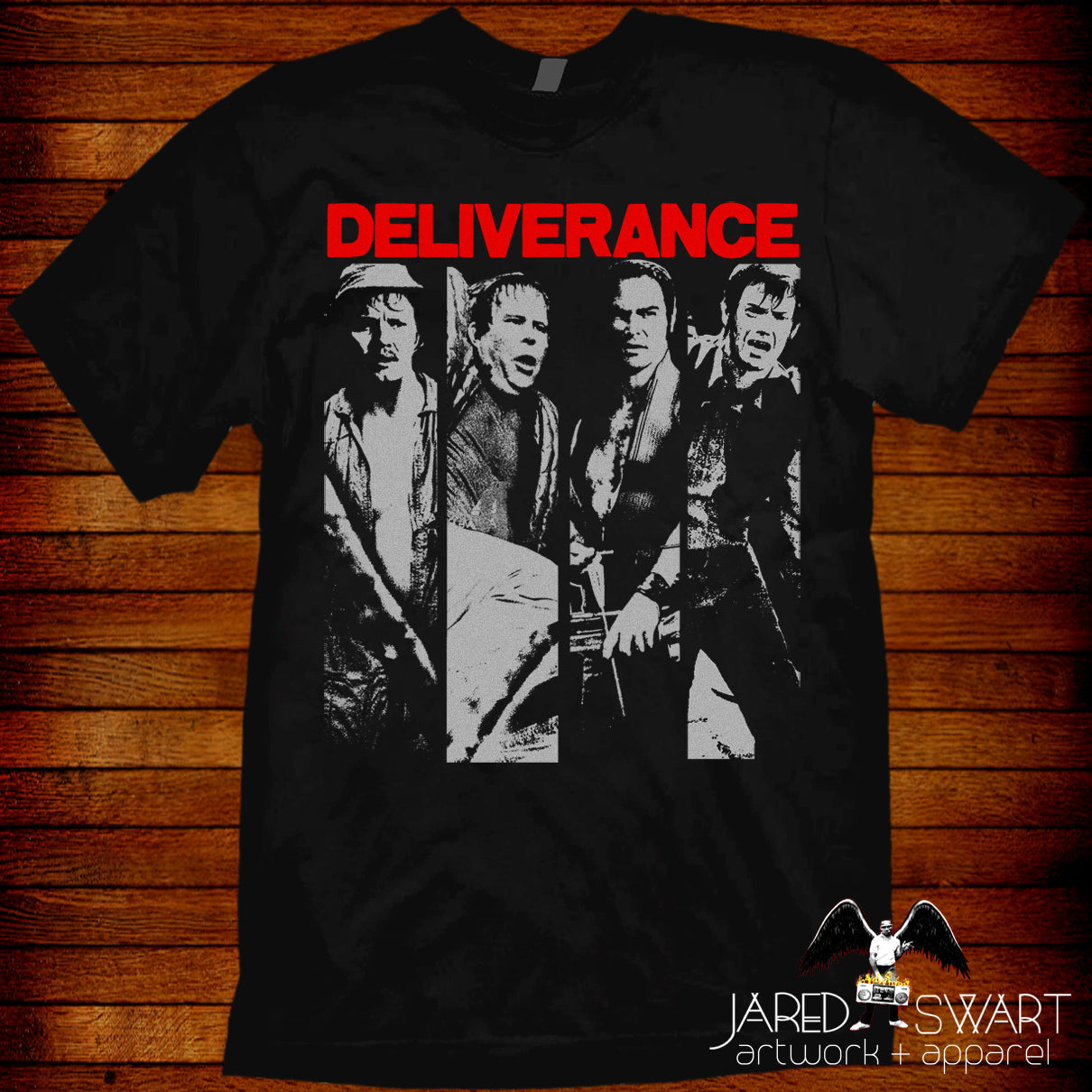 Deliverance t-shirt by Jared Swart based on the 1972 film classic