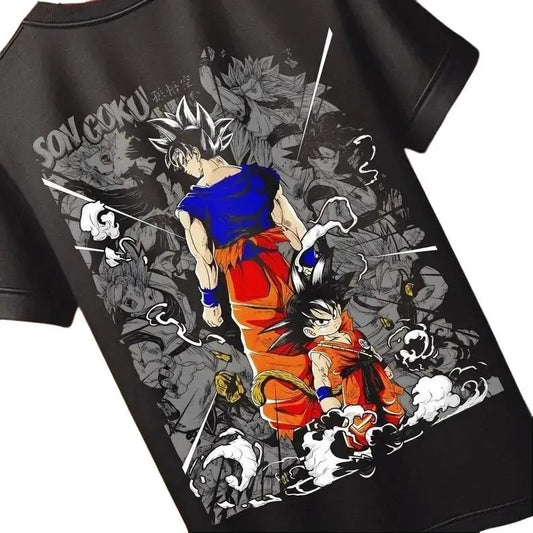 Dragon Ball - Goku v2 | Anime Graphic Tee | Otaku Clothing | Unisex | Mens & Womens | Gift for Anime Fans | Streetwear