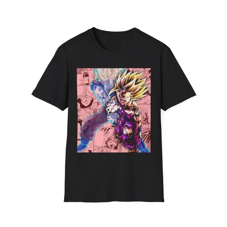 Dragon Ball Z Goku Gohan Anime Unisex TShirt, Dragonball Tee, Anime Shirt, Manga Top, Japanese Cartoon Clothing, Cosplay Costume