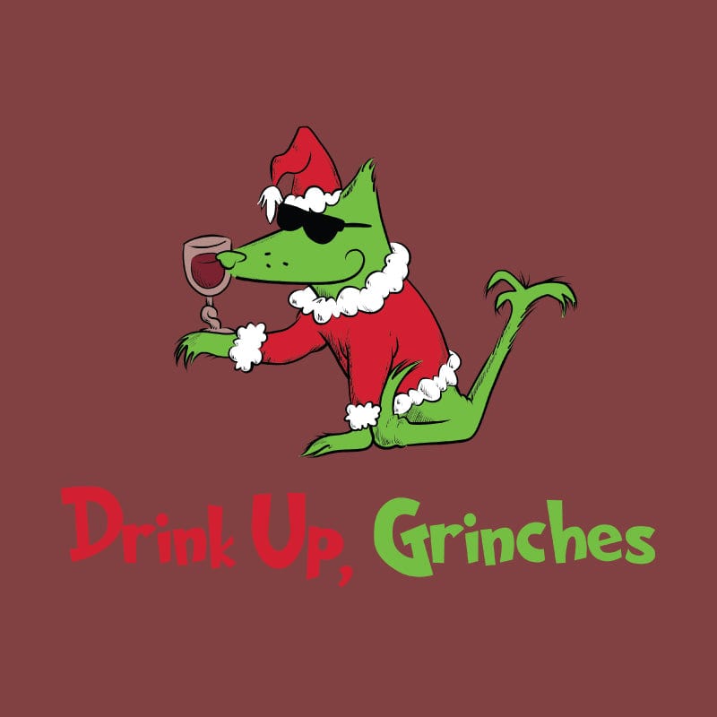 Drink Up Grinches - Sweatshirt Dress