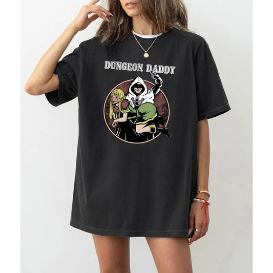 Dungeon Daddy Vintage T-Shirt Sweatshirt Hoodie, Dungeon And Dragon Shirt, Funny Dungeon Daddy Shirt, Love Dungeon Daddy Shirt