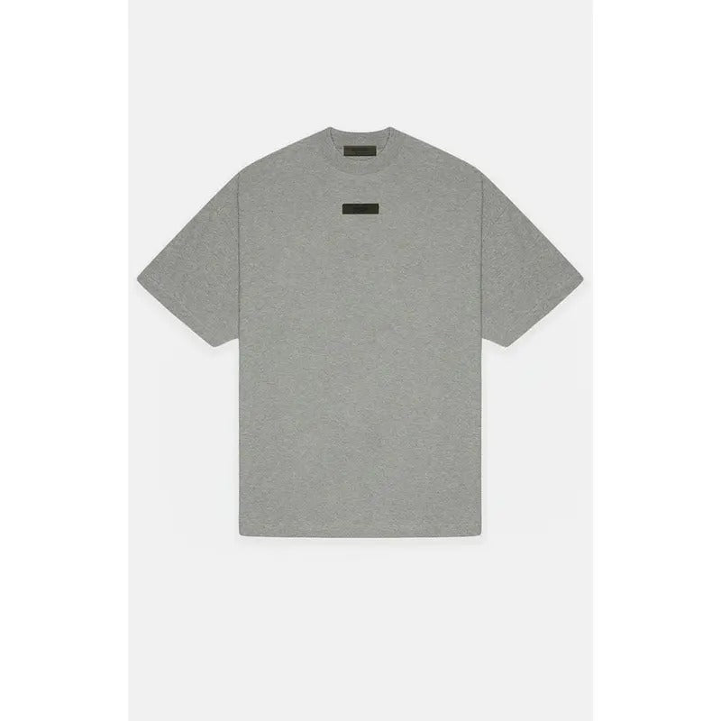 Fear of God Essentials Men's Dark Heather Oatmeal T-Shirt